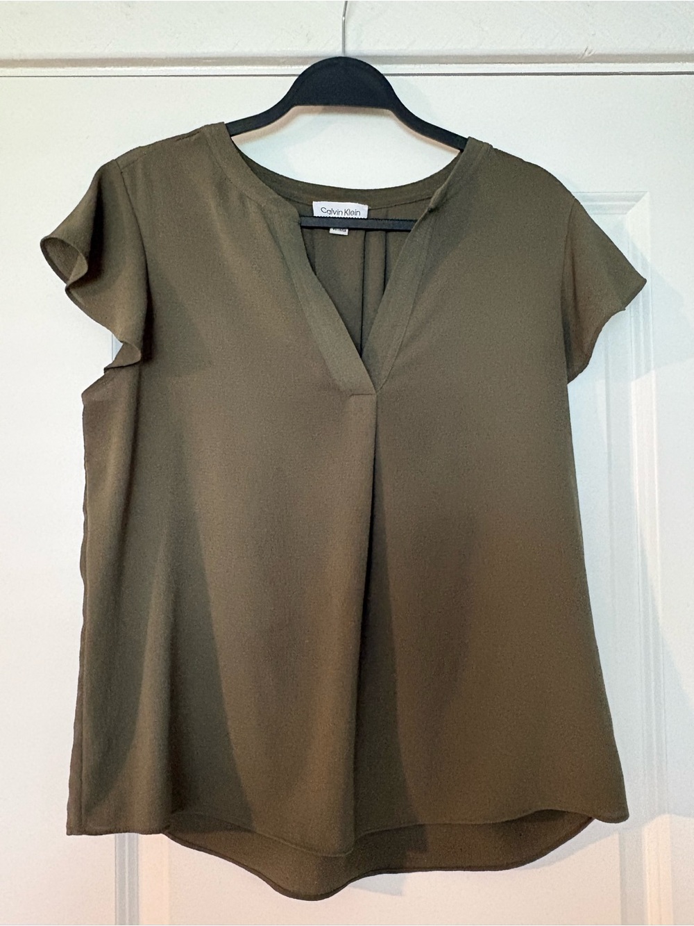 Calvin Klein Olive Blouse